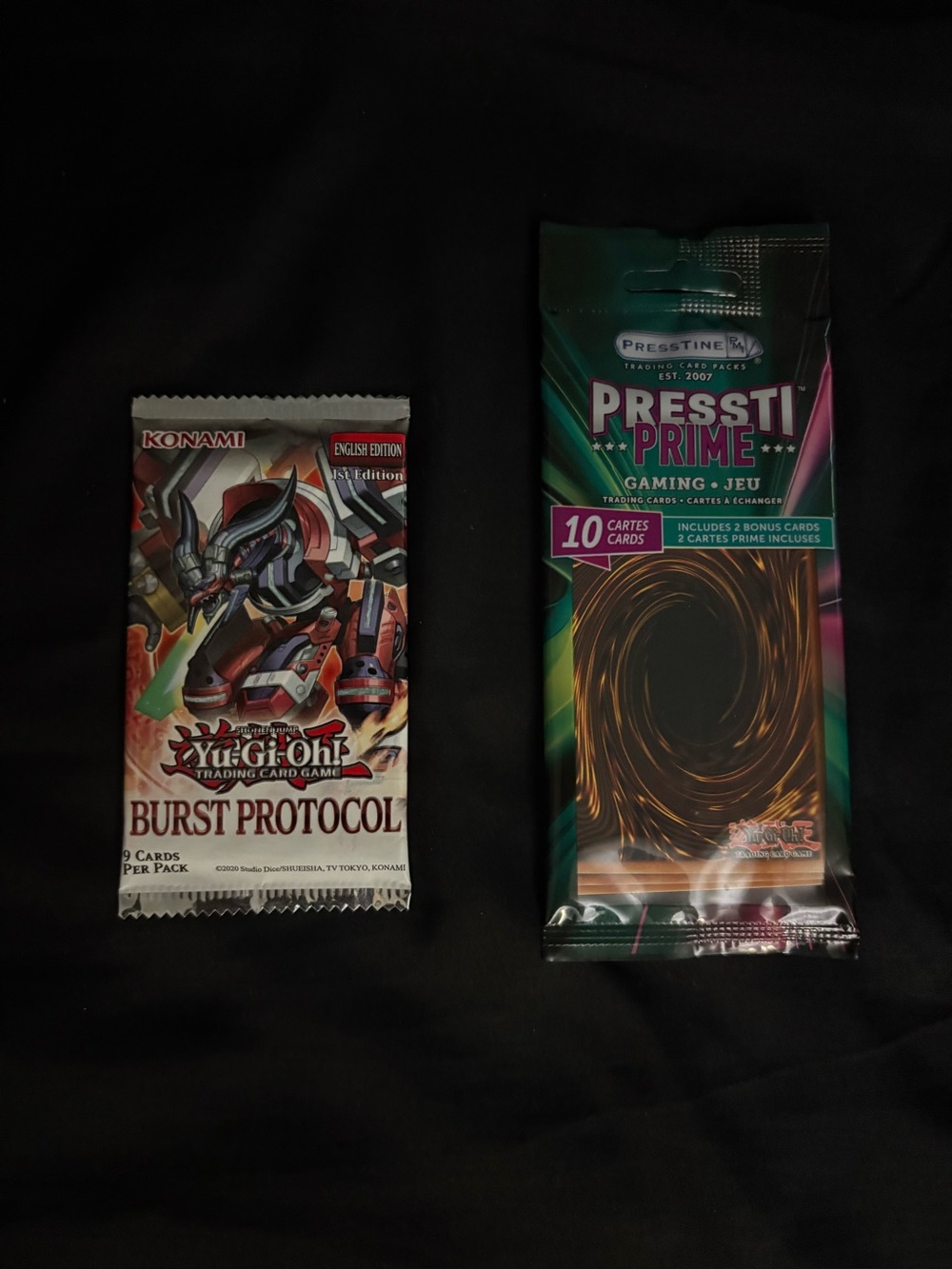 2 Yugioh Card Packs